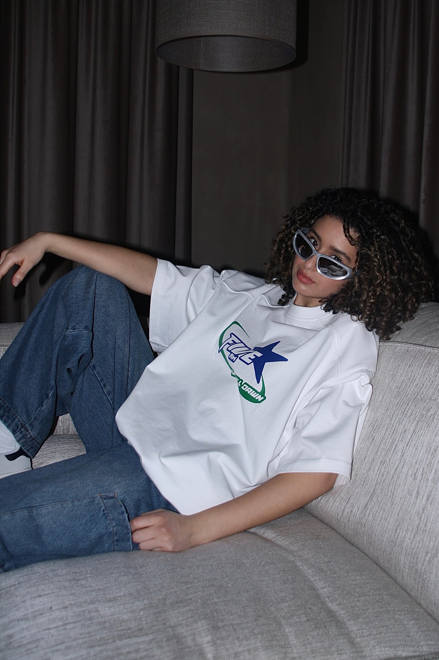 UP TILL DAWN T'SHIRT WHITE - 5AM